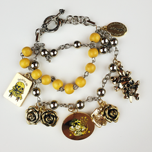 Load image into Gallery viewer, ED HARDY Bracelet / Death or glory triple Bracelet