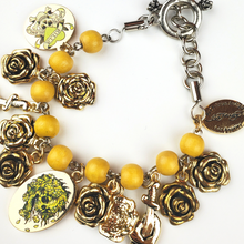Load image into Gallery viewer, ED HARDY Bracelet / Love Kills Slowly Charm Bracelet