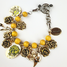 Load image into Gallery viewer, ED HARDY Bracelet / Love Kills Slowly Charm Bracelet