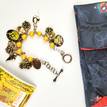 Load image into Gallery viewer, ED HARDY Bracelet / Love Kills Slowly Charm Bracelet