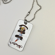Load image into Gallery viewer, ED HARDY Necklace / Death Before Dishonor With Bird Color