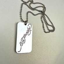 Load image into Gallery viewer, ED HARDY Necklace / Triple Rose Drop Necklace