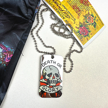 Load image into Gallery viewer, ED HARDY Necklace / Triple Rose Drop Necklace