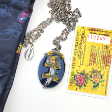 Load image into Gallery viewer, ED HARDY Necklace / Dagger Necklace