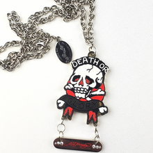 Load image into Gallery viewer, ED HARDY Necklace / Death Or Glory Necklace