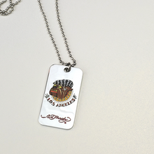 Charger l&#39;image dans la galerie, ED HARDY Necklace / Bulldog (Los Angeles) Color Print Dog
