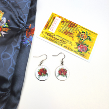 Load image into Gallery viewer, ED HARDY Earrings / Tiger, Heart, Panther Earrings
