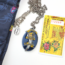 Load image into Gallery viewer, ED HARDY Necklace / Dagger Necklace
